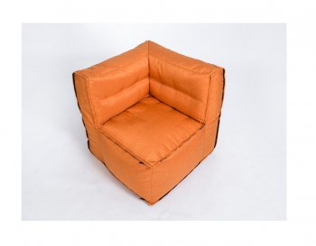Модульное кресло Комфорт Колор угловое оранжевое в Магнитогорске - magnitogorsk.mebel-74.com | фото