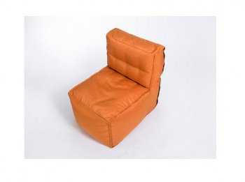 Модульное кресло Комфорт Колор прямое оранжевое в Магнитогорске - magnitogorsk.mebel-74.com | фото