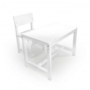 Детский растущий комплект стол и стул Я САМ "Лофт" (Белый, Белый) в Магнитогорске - magnitogorsk.mebel-74.com | фото