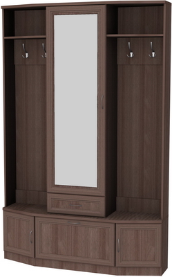 Шкаф для прихожей с зеркалом арт.600 в Магнитогорске - magnitogorsk.mebel-74.com | фото