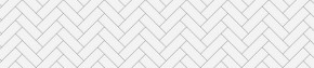 Фартук Метро керамик (белая) CPL пластик МДФ 6 мм в Магнитогорске - magnitogorsk.mebel-74.com | фото