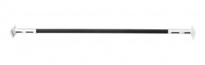 Турник раздвижной 1250-1500 цв. белый-черный FLEXTER PROFI в Магнитогорске - magnitogorsk.mebel-74.com | фото
