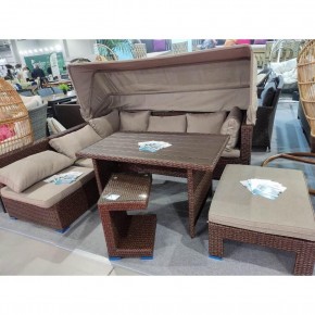 Комплект мебели с диваном AFM-320B-T320 Brown в Магнитогорске - magnitogorsk.mebel-74.com | фото