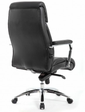 Кресло BRABIX PREMIUM "Phaeton EX-502" (кожа с компаньоном, хром, черное) 530882 в Магнитогорске - magnitogorsk.mebel-74.com | фото