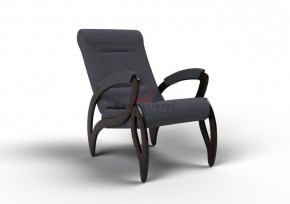 Кресло для отдыха Зельден 20-Т-ГР (ткань/венге) ГРАФИТ в Магнитогорске - magnitogorsk.mebel-74.com | фото