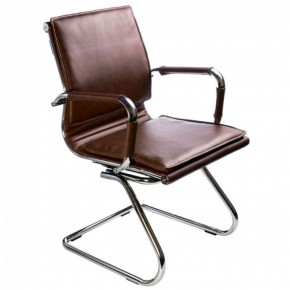 Кресло для посетителя Бюрократ CH-993-Low-V/Brown коричневый в Магнитогорске - magnitogorsk.mebel-74.com | фото