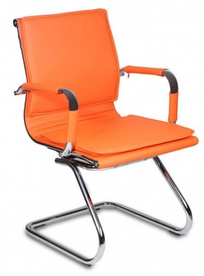 Кресло для посетителя Бюрократ CH-993-Low-V/orange оранжевый в Магнитогорске - magnitogorsk.mebel-74.com | фото