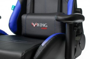Кресло игровое Бюрократ VIKING 5 AERO BLUE черный/синий в Магнитогорске - magnitogorsk.mebel-74.com | фото