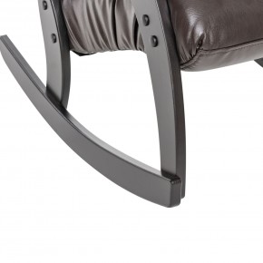 Кресло-качалка Модель 67 Венге, к/з Oregon perlamutr 120 в Магнитогорске - magnitogorsk.mebel-74.com | фото