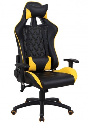 Кресло компьютерное BRABIX "GT Master GM-110" (черное/желтое) 531927 в Магнитогорске - magnitogorsk.mebel-74.com | фото