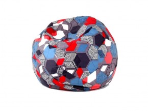 Кресло-мешок Мяч M (Geometry Slate) в Магнитогорске - magnitogorsk.mebel-74.com | фото