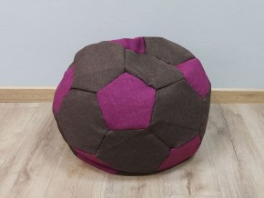 Кресло-мешок Мяч S (Savana Chocolate-Savana Berry) в Магнитогорске - magnitogorsk.mebel-74.com | фото