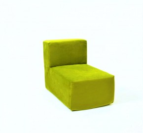 Кресло-модуль бескаркасное Тетрис 30 (Зеленый) в Магнитогорске - magnitogorsk.mebel-74.com | фото