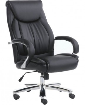 Кресло офисное BRABIX PREMIUM "Advance EX-575" (хром, экокожа, черное) 531825 в Магнитогорске - magnitogorsk.mebel-74.com | фото