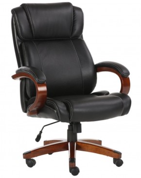 Кресло офисное BRABIX PREMIUM "Magnum EX-701" (дерево, рециклированная кожа, черное) 531827 в Магнитогорске - magnitogorsk.mebel-74.com | фото
