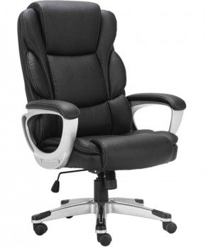 Кресло офисное BRABIX PREMIUM "Rest EX-555" (пружинный блок, экокожа, черное) 531938 в Магнитогорске - magnitogorsk.mebel-74.com | фото