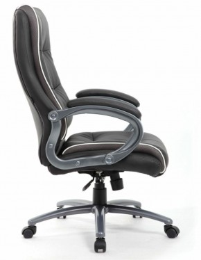 Кресло офисное BRABIX PREMIUM "Strong HD-009" (экокожа черная, ткань серая) 531945 в Магнитогорске - magnitogorsk.mebel-74.com | фото