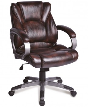 Кресло офисное BRABIX "Eldorado EX-504" (коричневое) 530875 в Магнитогорске - magnitogorsk.mebel-74.com | фото