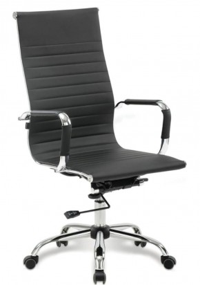 Кресло офисное BRABIX "Energy EX-509" (экокожа, хром, черное) 530862 в Магнитогорске - magnitogorsk.mebel-74.com | фото