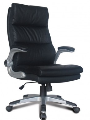 Кресло офисное BRABIX "Fregat EX-510" (рециклированная кожа, черное) 530863 в Магнитогорске - magnitogorsk.mebel-74.com | фото