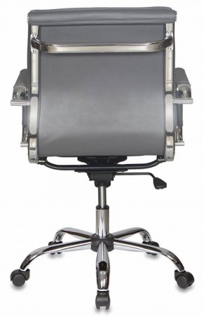 Кресло руководителя Бюрократ CH-993-LOW/GREY серый в Магнитогорске - magnitogorsk.mebel-74.com | фото