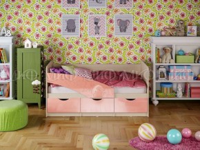 Кровать Бабочки (Розовый металлик) 1600 в Магнитогорске - magnitogorsk.mebel-74.com | фото