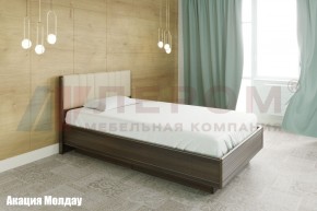 Кровать КР-1011 с мягким изголовьем в Магнитогорске - magnitogorsk.mebel-74.com | фото