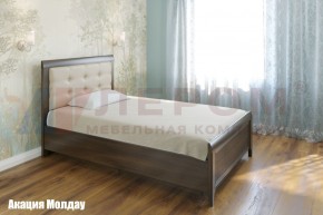 Кровать КР-1031 с мягким изголовьем в Магнитогорске - magnitogorsk.mebel-74.com | фото