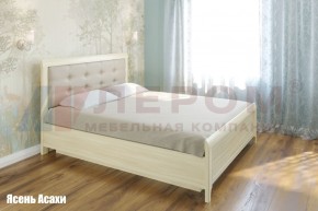 Кровать КР-1033 с мягким изголовьем в Магнитогорске - magnitogorsk.mebel-74.com | фото
