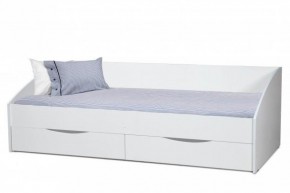 Кровать одинарная "Фея - 3" симметричная New (2000Х900) белая в Магнитогорске - magnitogorsk.mebel-74.com | фото