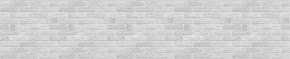 Кухонный фартук 610х3000х1,5 (композит) КМ Кирпич серый в Магнитогорске - magnitogorsk.mebel-74.com | фото