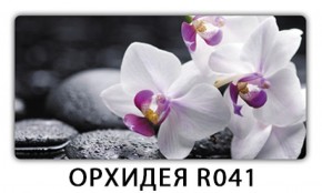 Обеденный раздвижной стол Бриз с фотопечатью Орхидея R041 в Магнитогорске - magnitogorsk.mebel-74.com | фото