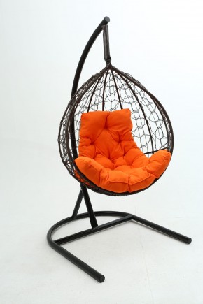 Подвесное кресло Бароло (коричневый/оранжевый) в Магнитогорске - magnitogorsk.mebel-74.com | фото