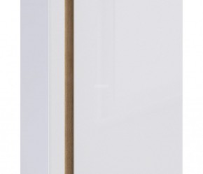 Шкаф 2х дверный с зеркалом Веста СБ-2259 (Дуб Бунратти/Белый глянец) в Магнитогорске - magnitogorsk.mebel-74.com | фото
