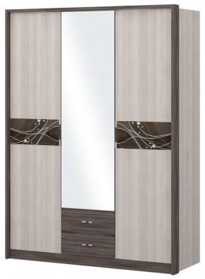 Шкаф 3-х дверный с зеркалом Шк68.2 МС Николь в Магнитогорске - magnitogorsk.mebel-74.com | фото
