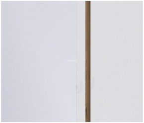 Шкаф 3х дверный с зеркалом Веста СБ-2258 (Дуб Бунратти/Белый глянец) в Магнитогорске - magnitogorsk.mebel-74.com | фото