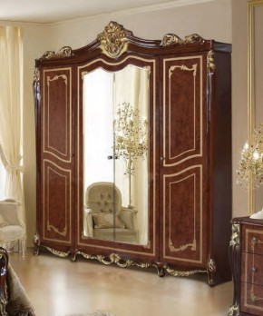 Шкаф 4-х дверный с зеркалами (19.144) Джоконда в Магнитогорске - magnitogorsk.mebel-74.com | фото
