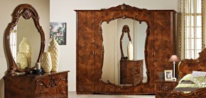 Шкаф 5-и дверный с зеркалами (20.145) Тициана (орех) в Магнитогорске - magnitogorsk.mebel-74.com | фото