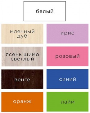 Шкаф ДМ 800 с 2-мя ящиками (розовый) в Магнитогорске - magnitogorsk.mebel-74.com | фото