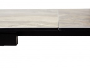 Стол IVAR 180 MARBLES KL-80 Серый мрамор, итальянская керамика, ®DISAUR в Магнитогорске - magnitogorsk.mebel-74.com | фото