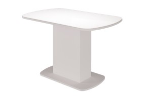 Стол обеденный Соренто (Белый глянец) в Магнитогорске - magnitogorsk.mebel-74.com | фото