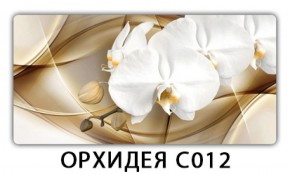 Стол раздвижной Трилогия с фотопечатью Цветы R044 в Магнитогорске - magnitogorsk.mebel-74.com | фото