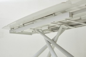 Стол RIVOLI 140 GLOSS LUXURY PANDORA SOLID CERAMIC / WHITE, ®DISAUR в Магнитогорске - magnitogorsk.mebel-74.com | фото