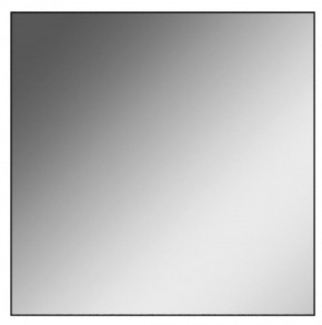 Зеркало Corsica 600х600 black без подсветки Sansa (SB1064Z) в Магнитогорске - magnitogorsk.mebel-74.com | фото