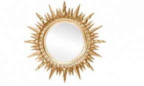 Зеркало круглое золото (1810(1) в Магнитогорске - magnitogorsk.mebel-74.com | фото